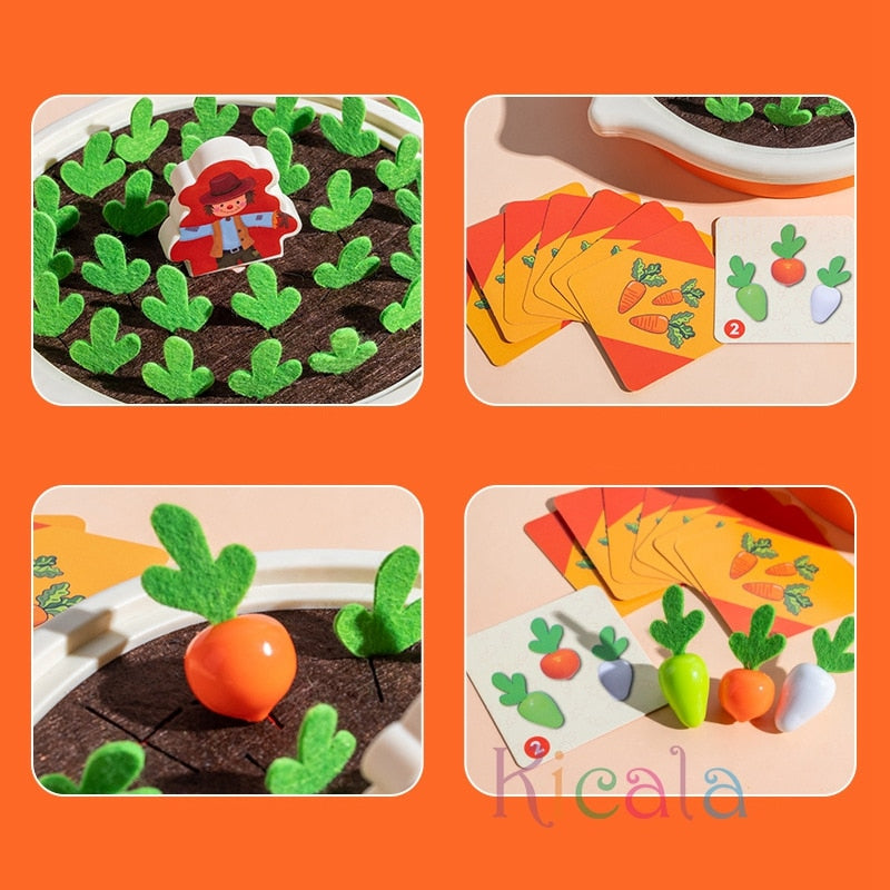 🌱🥕 Descubra o Encanto da Hortinha Montessori - O Primeiro Jogo do Seu Filhote