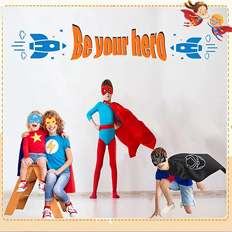 🦸‍♂️✨ Kit Super Herói - A Fantasia Perfeita para Pequenos Fãs que querem salvar o dia! 🦸‍♀️🌟