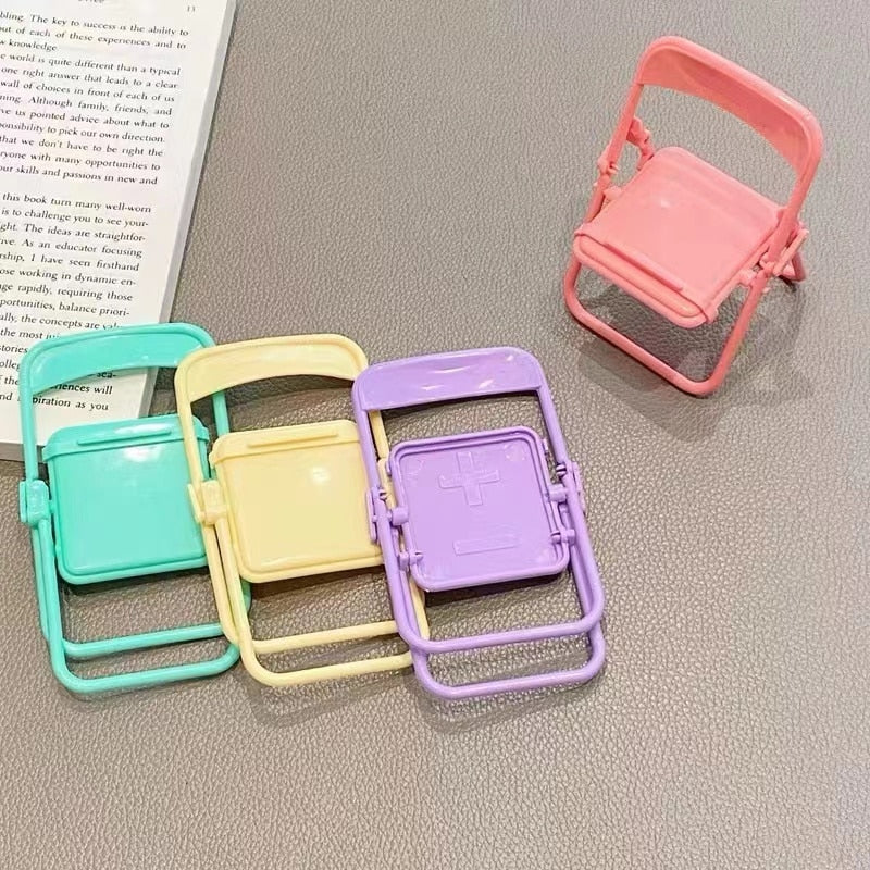 Mini suporte de cadeirinha para celular / smartphone (kit com 4 peças)